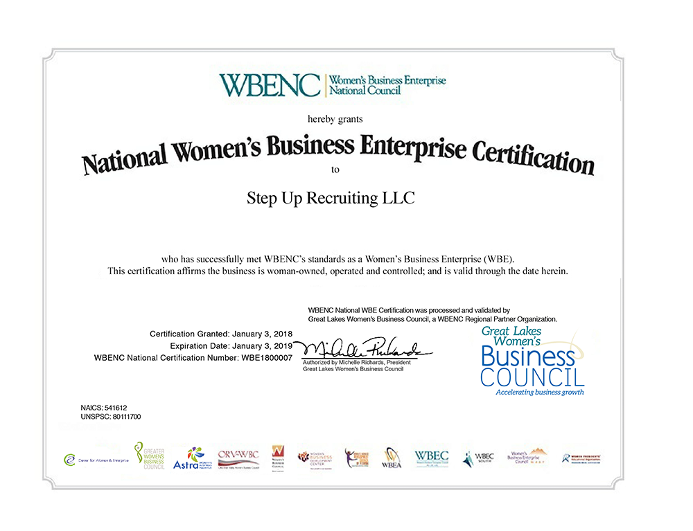 WBE Certified
