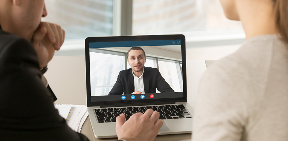 Hiring Remote Employees: video interview